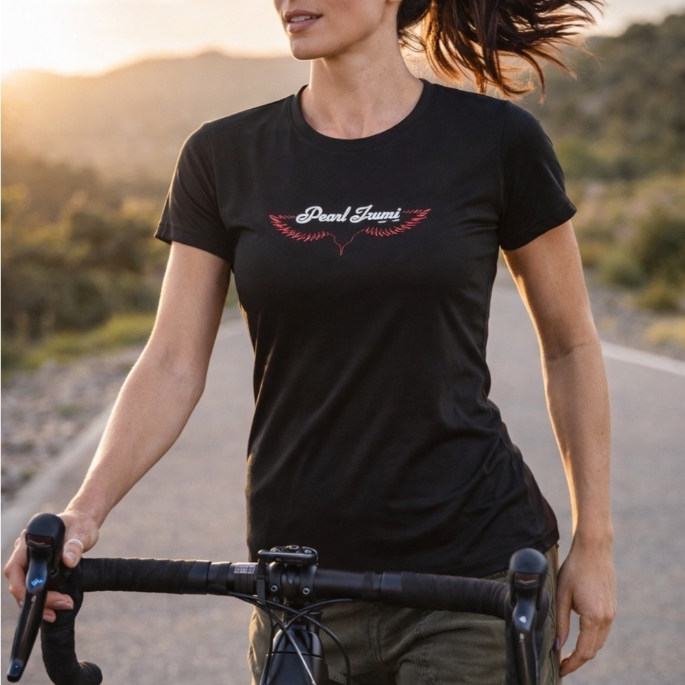 WOMENS PEARL IZUMI SELECT TECH TEE SHIRT SIZE LARGE